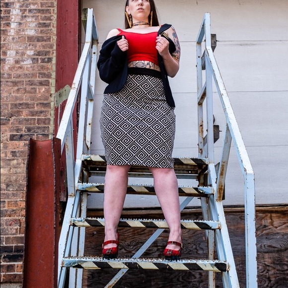 Rockability skirt - Picture 5 of 5